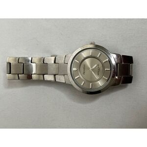 Armitron Stainless Steel Water Resist Men's Dress Watch Silver Tone